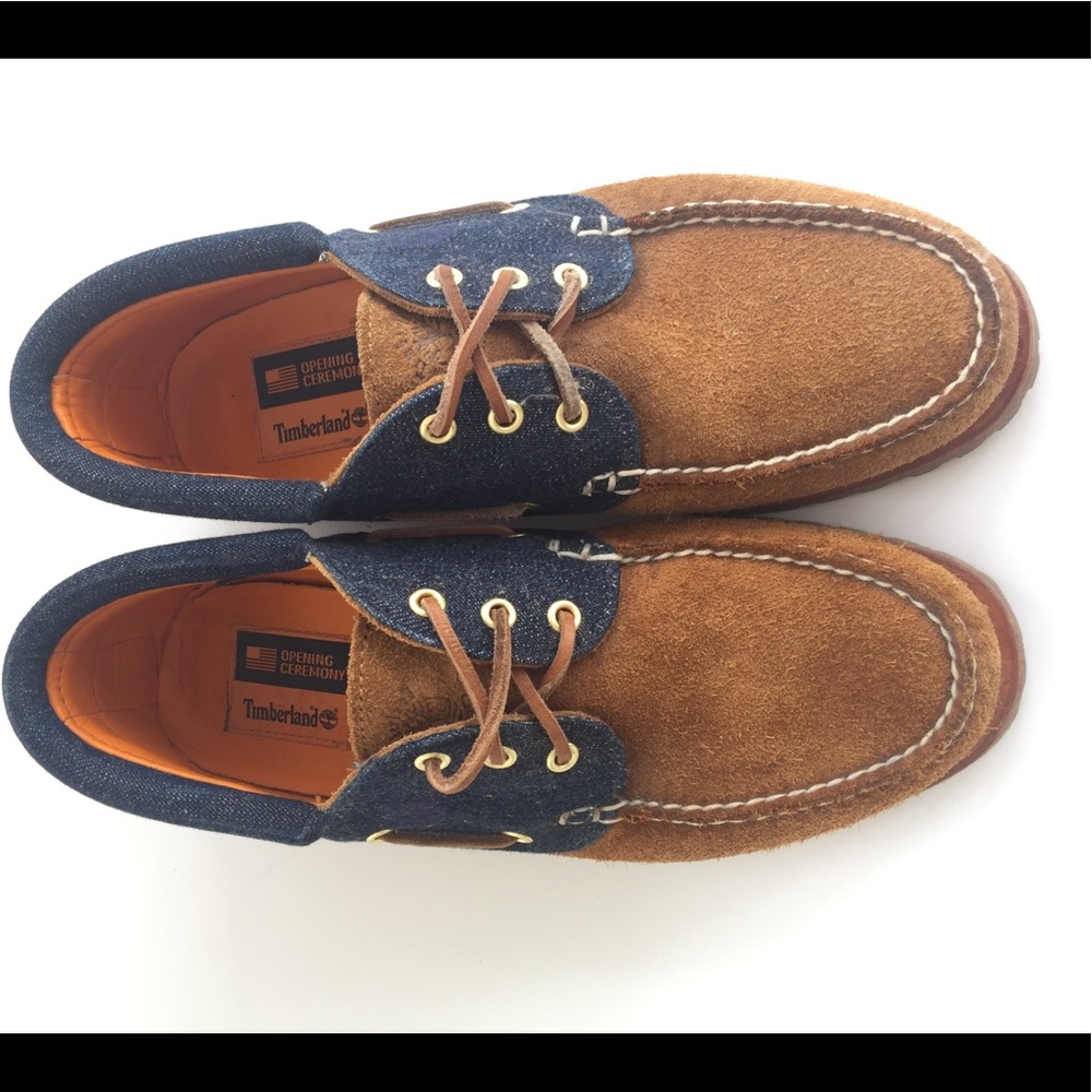OpeningCeremonyxTimberland3EyeLugSoleDenim&SuedeMo